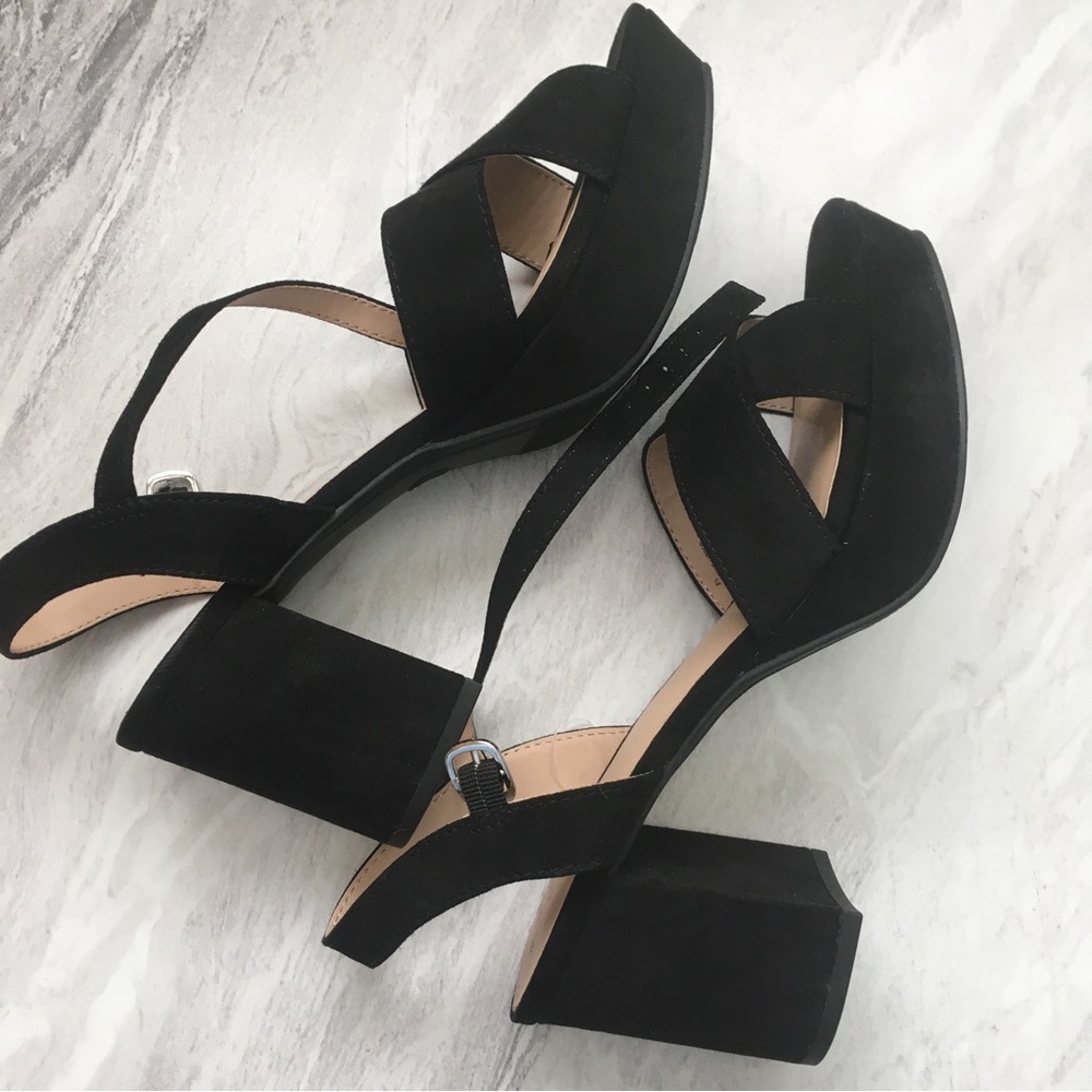 Black Platform Heels